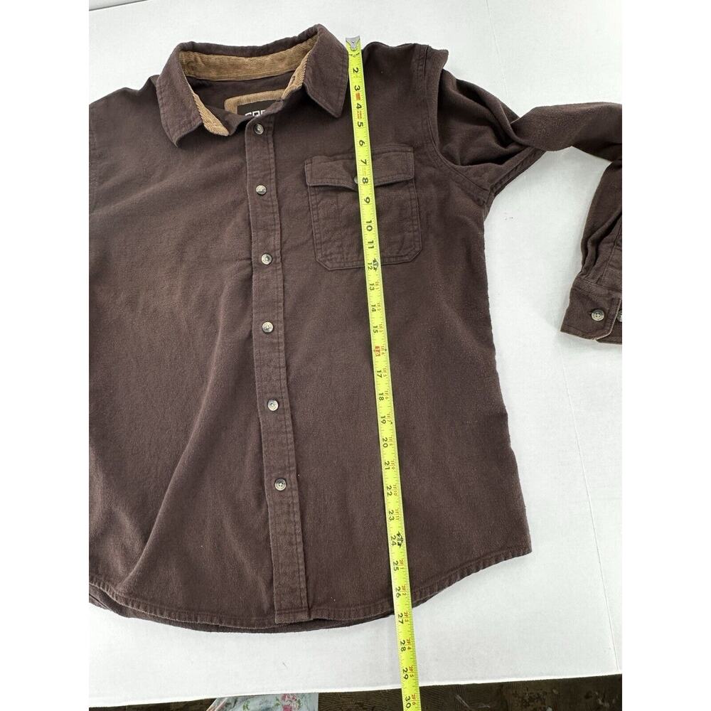 CQR Shirt Men’s Sz M Flannel Cotton Button Down Out Door Work Casual Rugged - Picture 4 of 9
